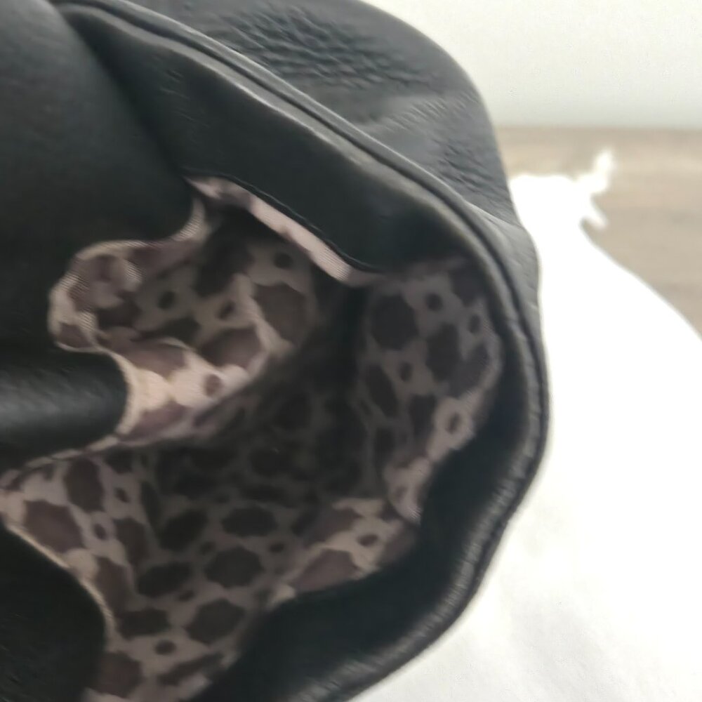 ✨ Brighton Black Leather Shoulder Bag ✨ - Picture 12 of 14